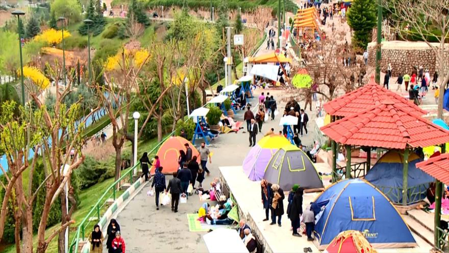 Irán celebra el Día de Sizda Bedar en medio de la naturaleza