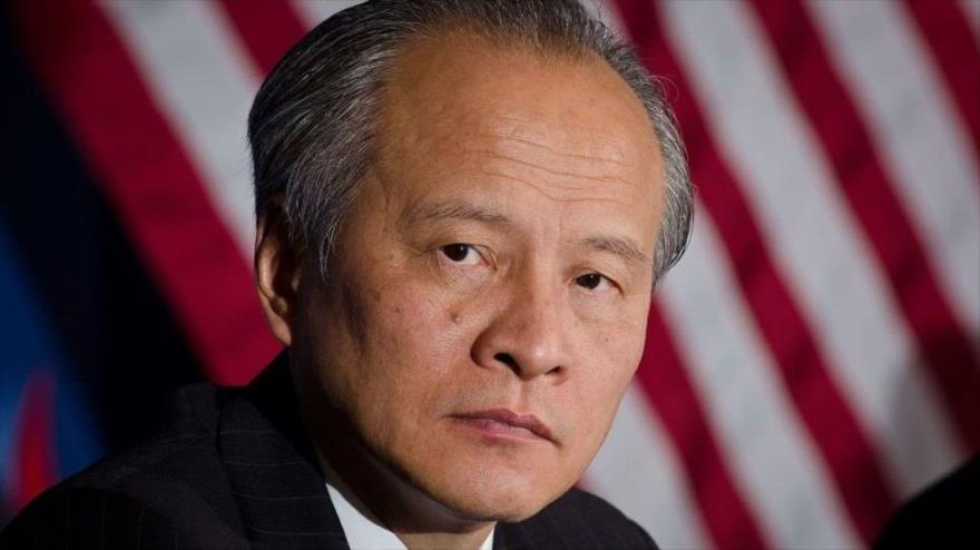 El embajador de China en Estados Unidos, Cui Tiankai.