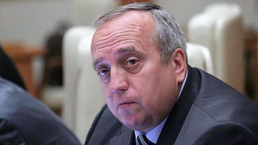 El vicepresidente del comité de Defensa y Seguridad de la Cámara Alta de Rusia, Frants Klintsevich.