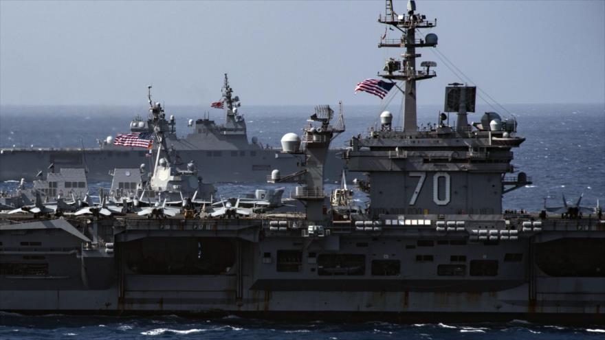‘Armada de EEUU no puede afrontar una guerra con Rusia y China’ | HISPANTV