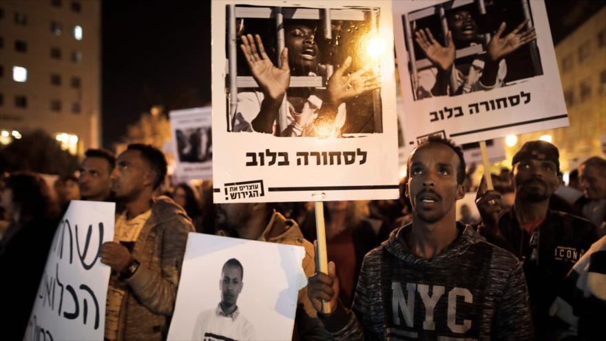 Marchan en Al-Quds contra políticas antimigrantes de Netanyahu