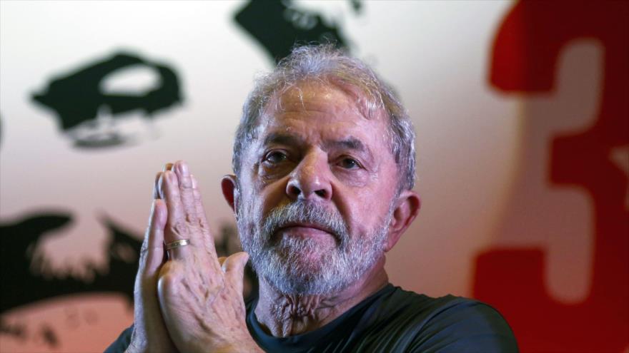 El expresidente de Brasil Luiz Inácio Lula da Silva, Sao Paulo, 23 de febrero de 2018.
