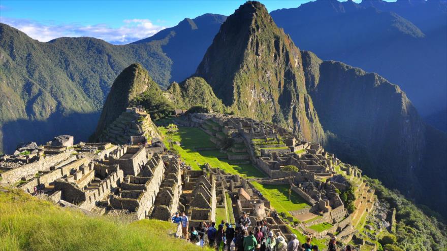 Ruinas de Machu Picchu, en el capitalino departamento del Cusco (Perú).