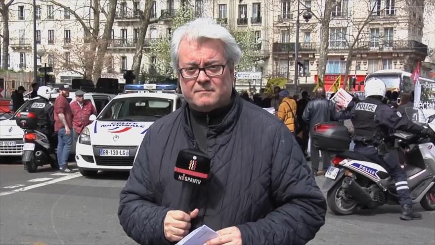 Miles de franceses dicen NO a la ley gubernamental antiinmigrante