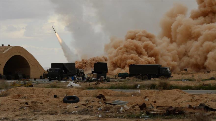 La base militar aérea de Tiyas (T-4) en la provincia de Homs, en el centro de Siria.