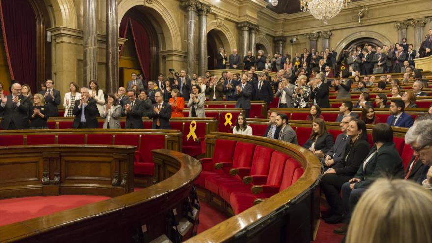 Una sesión del Parlament de Cataluña.