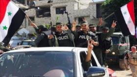 Policía de Siria se despliega en Duma tras su liberación