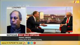 ‘Theresa May demuestra que es un peón fiel a políticas de Trump’