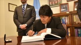 Bolivia firma un tratado de la ONU que prohíbe las armas nucleares