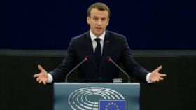 Macron: Habrá ‘Guerra civil en Europa’ por auge del autoritarismo