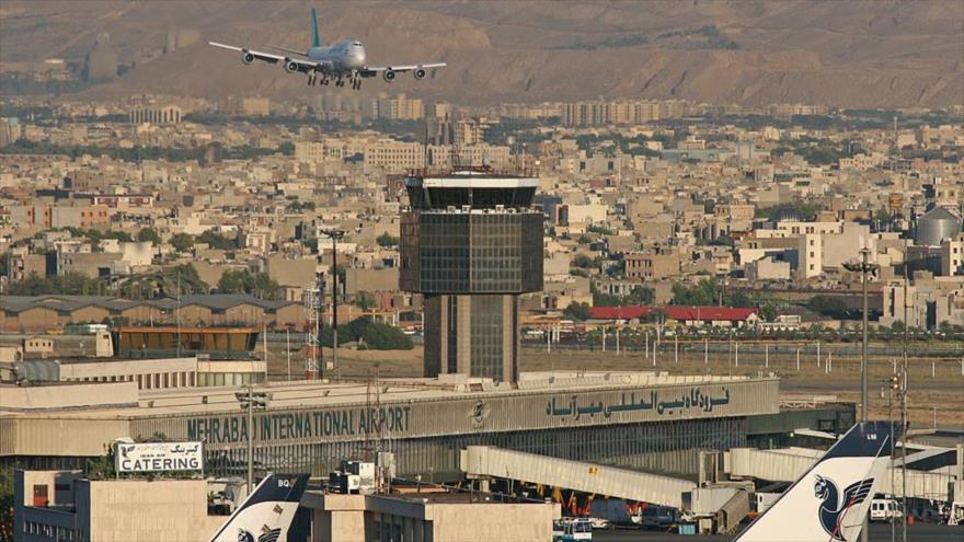 El aeropuerto de Mehrabad en Teherán, la capital iraní.