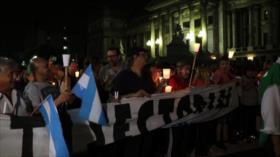Masiva marcha de las velas contra tarifas impulsadas por Macri