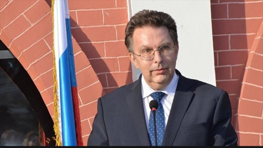 El director del Departamento para América Latina de la Cancillería de Rusia, Alexander Schetinin.