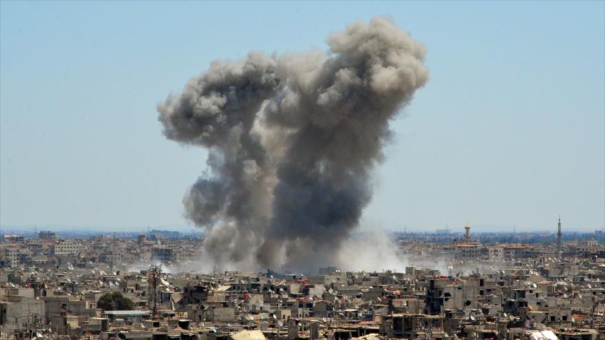 Ejército sirio avanza contra terroristas en el sur de Damasco