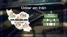 Irán Hoy: Caída de la moneda nacional frente al dólar estadounidense