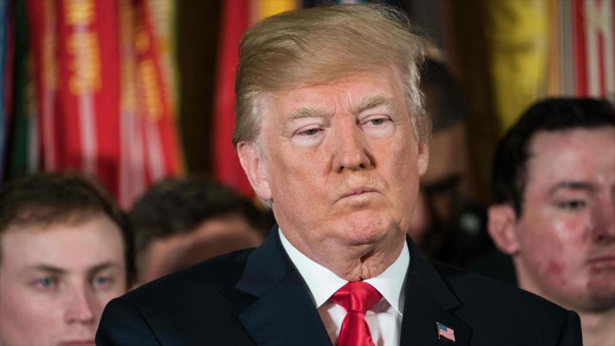 El presidente de Estados Unidos, Donald Trump, 26 de abril de 2018.