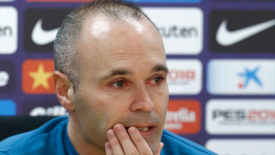 Vídeo: Se despide del Barça tras 22 años su capitán Andrés Iniesta