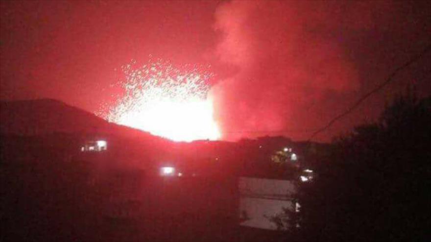 Varias bases militares sirias atacadas por ‘misiles enemigos’