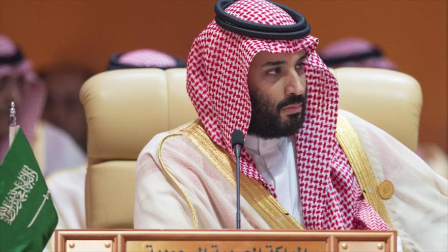 El príncipe heredero de Arabia Saudí, Mohamad bin Salman, en una cumbre en Dhahran, en el reino árabe, 15 de abril de 2018.