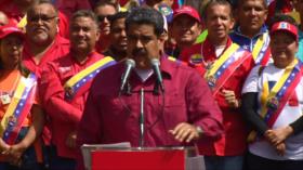 Multitudinaria marcha en Venezuela por el Día del Trabajador