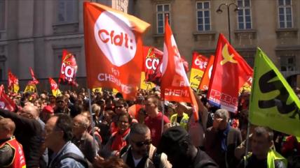 Continúa huelga de Sociedad Nacional de Ferrocarriles Franceses