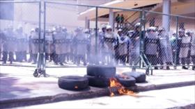 Hondureños expresan su repudio total contra la represión