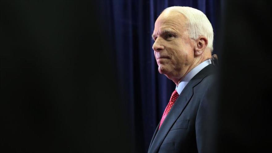 El senador del Partido Republicano de Estados Unidos, John McCain.