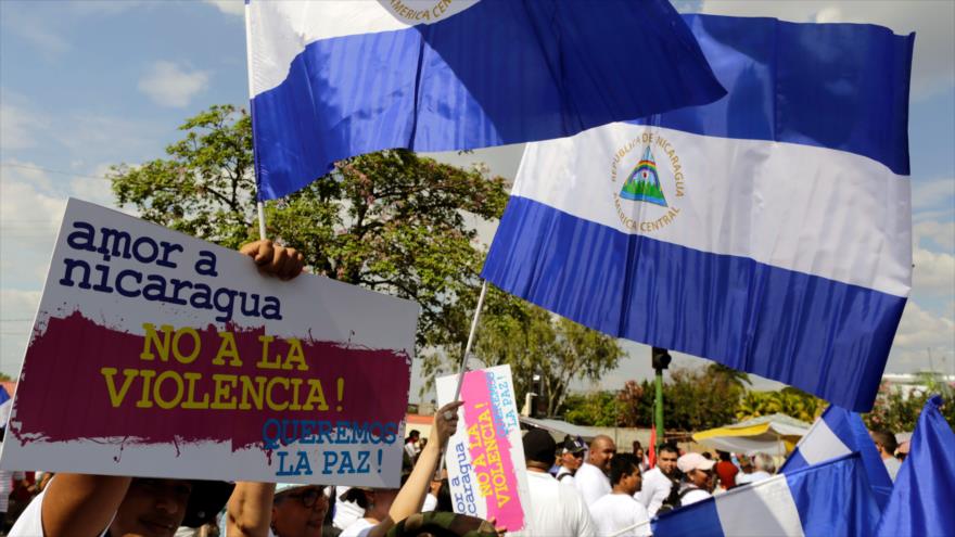 Nicaragüenses reclaman: No más violencia y sí más amor 