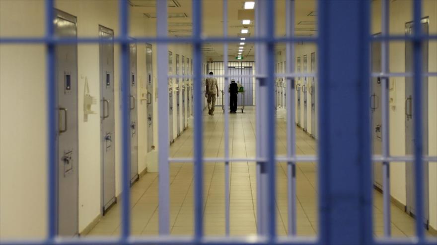 Un pasillo de la prisión de Al-Hair, a unos 40 kilómetros al sur de la capital de Arabia Saudí, Riad.