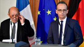 Berlín, París y Londres respetarán acuerdo nuclear con Irán