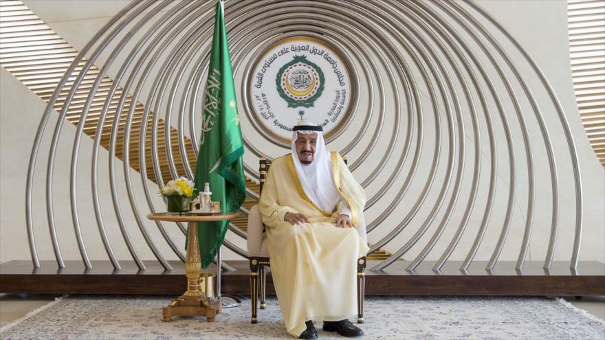 El rey de Arabia Saudí, Salman bin Abdulaziz Al Saud, 15 de abril de 2018.