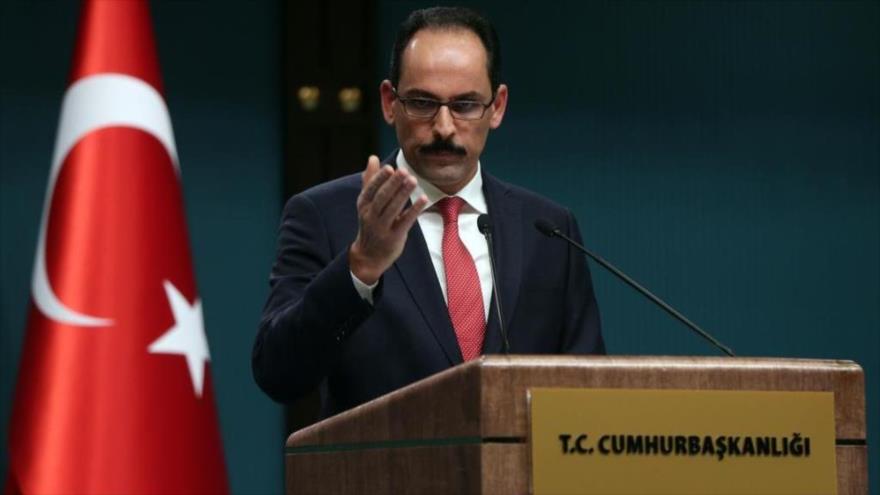 El portavoz de la Presidencia de Turquía, Ibrahim Kalin. 