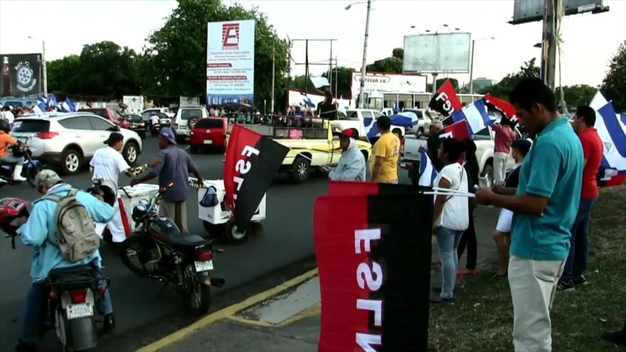 Continúan protestas a favor y en contra del Gobierno en Nicaragua