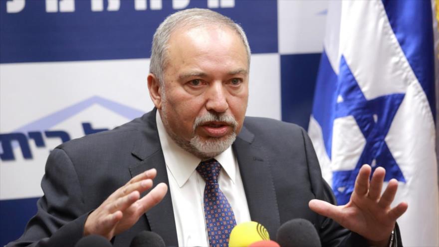 El ministro de asuntos militares de Israel, Avigdor Lieberman.