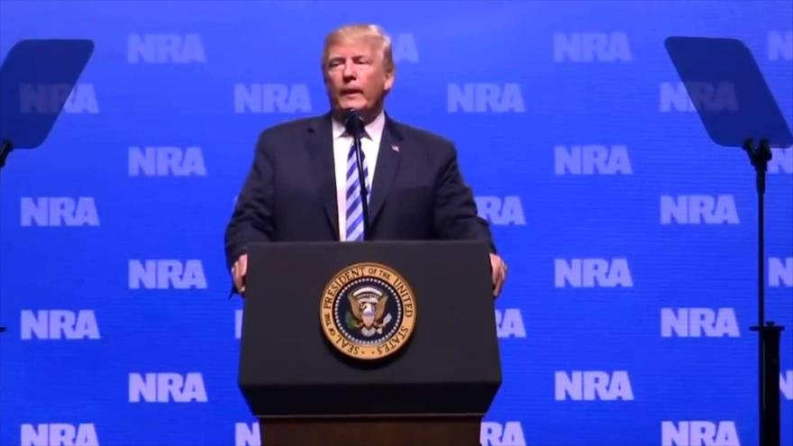 Trump defiende aportación de armas y provoca serias reacciones | HISPANTV