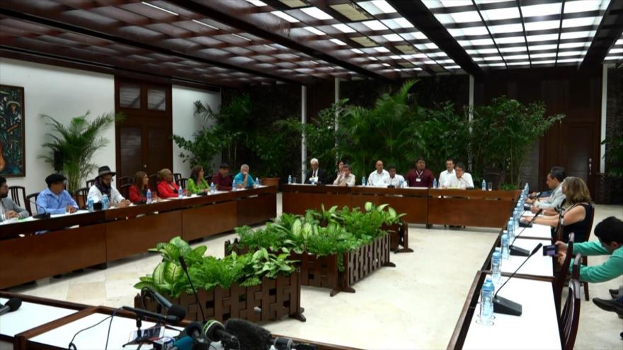 ELN y Gobierno de Colombia retoman diálogos de paz en Cuba 