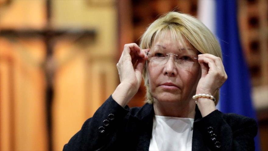 La exfiscal general de Venezuela Luisa Ortega Díaz habla en una entrevista, 19 de febrero de 2018.