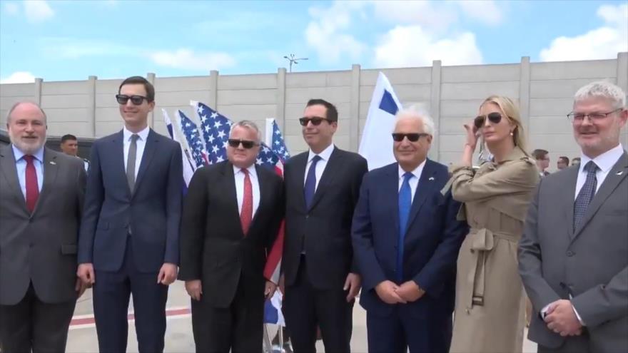 Ivanka Trump llega a ocupada Palestina para abrir embajada de EEUU