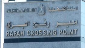 Egipto reabre paso fronterizo con la Franja de Gaza