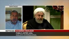 Jofré Leal: Tensión en G5+1 tras salida de EEUU de pacto nuclear