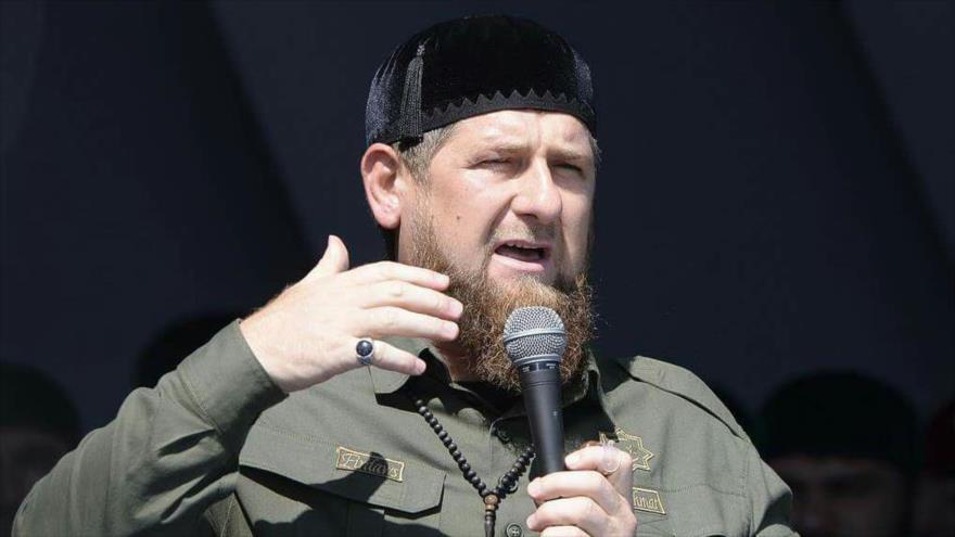 El presidente de la república rusa de Chechenia, Ramzan Kadyrov.