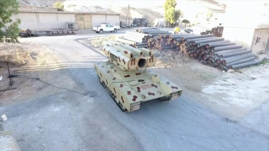 Vídeo: Lanzamisiles Golán, nueva pesadilla de terroristas en Damasco