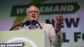 Corbyn pide dura respuesta a represión de palestinos por Israel