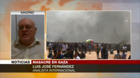 Luis José Fernández: EEUU e Israel, culpables de masacre en Gaza