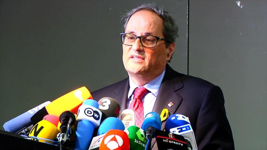 Quim Torra pide diálogo al Gobierno español desde Berlín