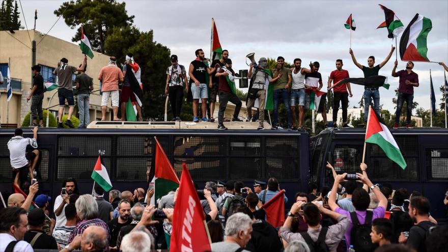 Se celebran protestas contra Israel en muchos países