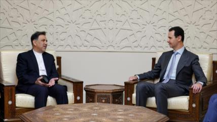 Al-Asad: Buenos lazos Siria-Irán frustrarán complots occidentales