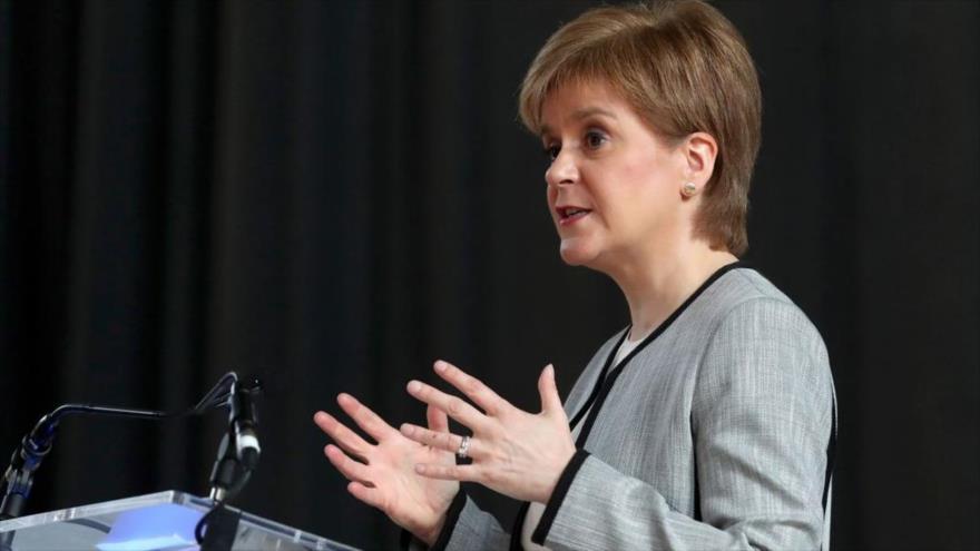 La primera ministra escocesa, Nicola Sturgeon.