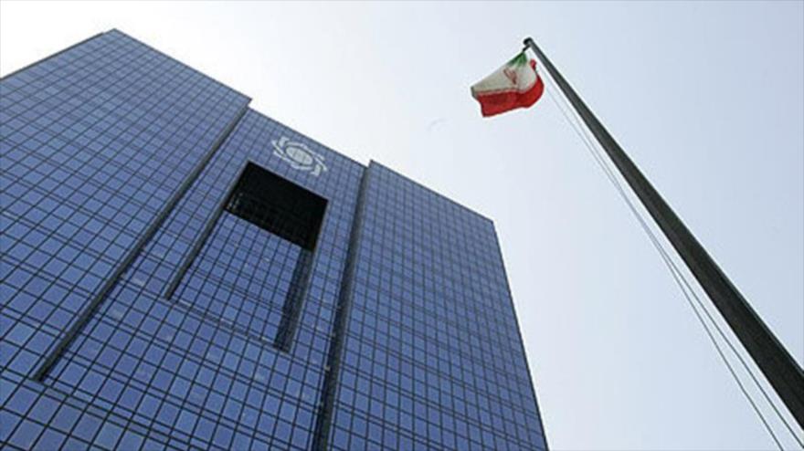 La sede del Banco Central de Irán (CBI, por sus siglas en inglés) en Teherán, la capital persa.