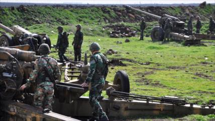 Hallan armas de la OTAN en un feudo de terroristas en Homs, Siria